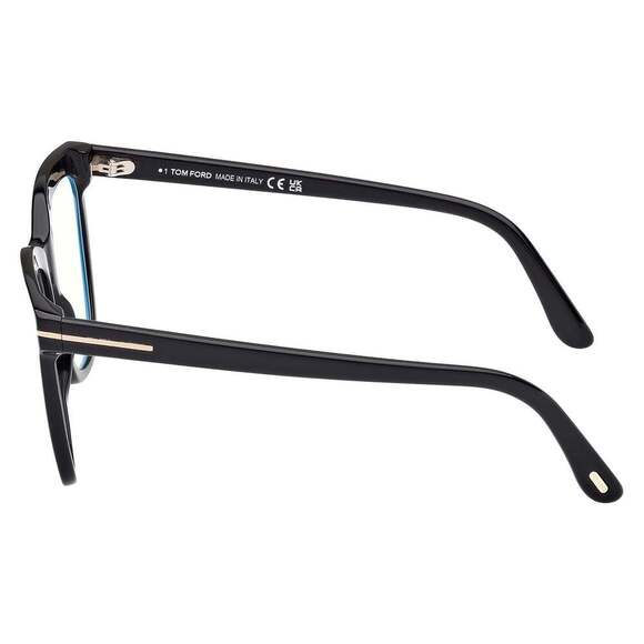 Tom Ford FT6042 Eyeglasses Black Acetate Cat-Eye